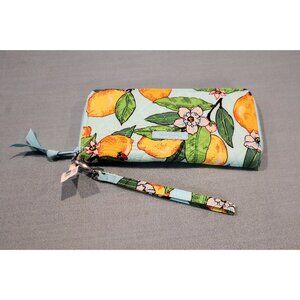 Vera Bradley Lemon Grove RFID Wallet Wristlet